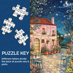 Starry Cafe Jigsaw Puzzle 1000 Piece