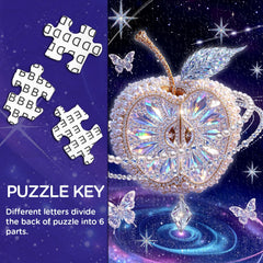 Crystal Galaxy Fruit Jigsaw Puzzle 1000 Pieces