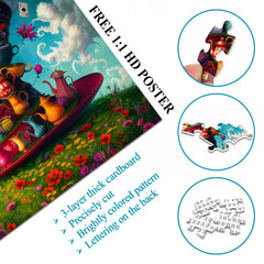 Magic Card Hat Jigsaw Puzzle 1000 Pieces