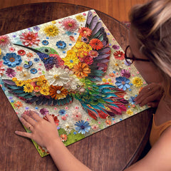 Hummingbird Flying Jigsaw Puzzles 1000 Pieces