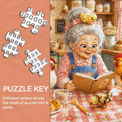 Grandma’s Chicken Kitchen Jigsaw Puzzle 1000 Pieces