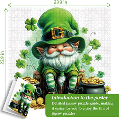 Lucky Leprechaun Jigsaw Puzzle 1000 Pieces