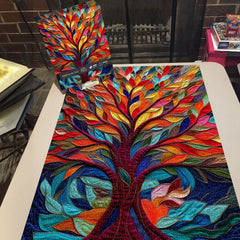 Patchwork Tree Jigsaw Puzzle 1000 Piece