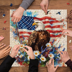 Eagle of Independence Jigsaw Puzzle 1000 Pieces