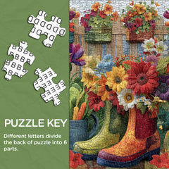 Garden Boots Jigsaw Puzzle 1000 Piece