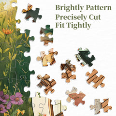 Gnome Teahouse Jigsaw Puzzle 1000 Pieces