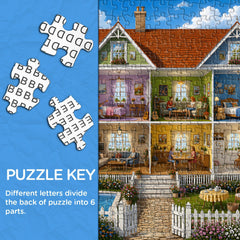 Warm Homestead Jigsaw Puzzle 1000 Piece