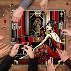 Jazz Age Elegance Jigsaw Puzzle 1000 Pieces