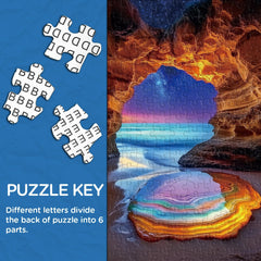 Luminous Cavern Jigsaw Puzzle 1000 Pieces