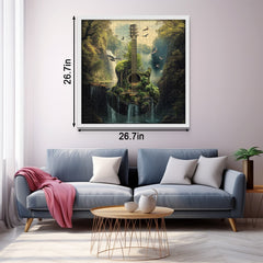 Puzzles en bois à cordes Forêt 1000 pièces