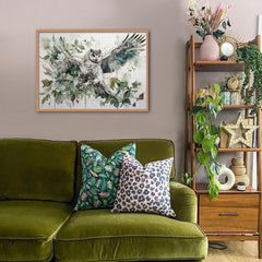 Puzzle en bois Hibou de forêt 1000 pièces