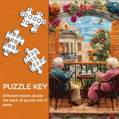 Cozy Afternoon Tea Jigsaw Puzzle 1000 Pieces