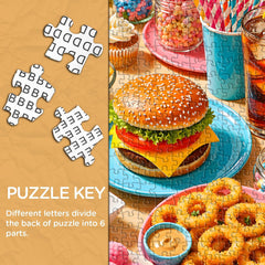 Colorful Bites Jigsaw Puzzle 1000 Pieces