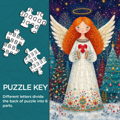 Christmas Angel Jigsaw Puzzle 1000 Piece