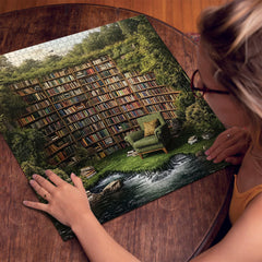 Natural's Library Jigsaw Puzzle 1000 Pieces