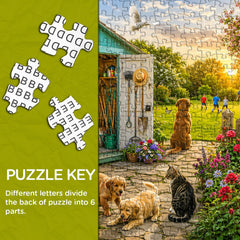 Backyard Joy Jigsaw Puzzle 1000 Piece
