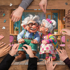 Sweet Café Kiss Jigsaw Puzzle 1000 Pieces