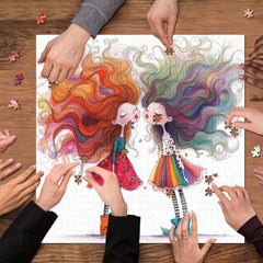 Dreaming Girls Jigsaw Puzzle 1000 Pieces