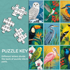 Bird Gallery Jigsaw Puzzle 1000 Piece