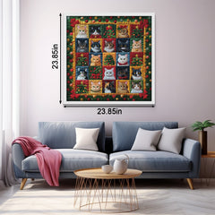 Christmas Cats Jigsaw Puzzle 1000 Piece