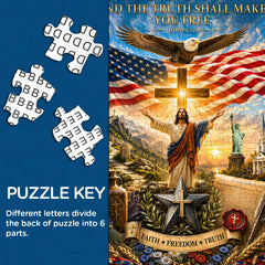 Faith & Freedom Jigsaw Puzzle 1000 Pieces