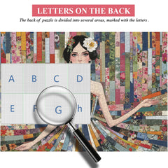 Patchwork Girl Jigsaw Puzzle 1000 Pieces