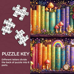 Whimsy Scribe Shelf Jigsaw Puzzle 1000 Piece