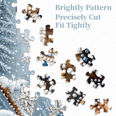 Winter Owl Jigsaw Puzzle 1000 Pieces