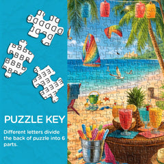 Beach Holiday Jigsaw Puzzle 1000 Pieces