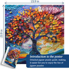 Puzzle Jigsaw Arbre de Vie 1000 Pièces