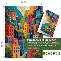 Mountain Palette Jigsaw Puzzle 1000 Pieces