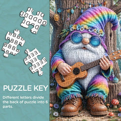 Forest Musician Gnome Jigsaw Puzzle 1000 Piece