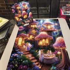 Mushroom Whimsy Jigsaw Puzzle 1000 Pieces
