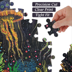 Tanz der brillanten Quallen, 1000 Teile Puzzle