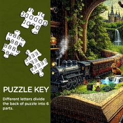 Journey Beyond the Pages Jigsaw Puzzle 1000 Pieces