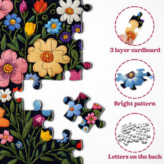 Wildflower Symphony Jigsaw Puzzle 1000 Pieces