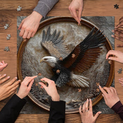 Aureate Eagle Jigsaw Puzzle 1000 Pieces