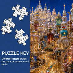 Porcelain Fantasy City Jigsaw Puzzle 1000 Piece