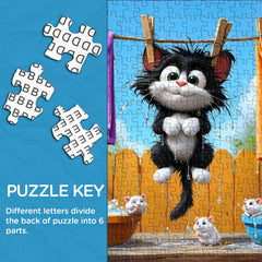 Sunny Washday Jigsaw Puzzle 1000 Piece