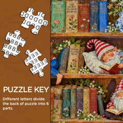 Sleeping on Pages Jigsaw Puzzle 1000 Pieces