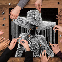 Gleaming Femme Jigsaw Puzzle 1000 Pieces