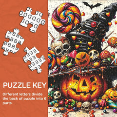 Candy Pumpkin Party Jigsaw Puzzle 1000 Pieces