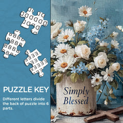 Simple Blessed Jigsaw Puzzle 1000 Pieces