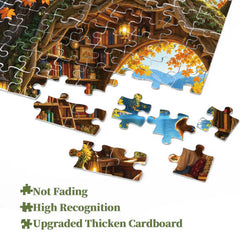 Autumn Book House Jigsaw Puzzle 1000 Piece