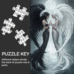 Moonlit Duality Jigsaw Puzzle 1000 Pieces
