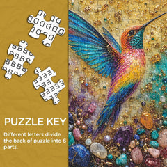 Gem Hummingbird Jigsaw Puzzle 1000 Piece