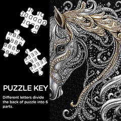 Diamond Horse Jigsaw Puzzle 1000 Pieces