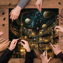 Cosmic Library Jigsaw Puzzle 1000 Pieces