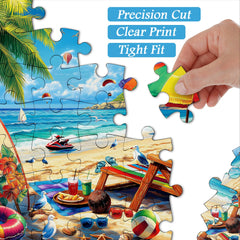 Summer Beach Jigsaw Puzzles 1000 Pieces