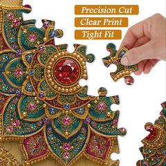 Gem Mandala Jigsaw Puzzle 1000 Pieces